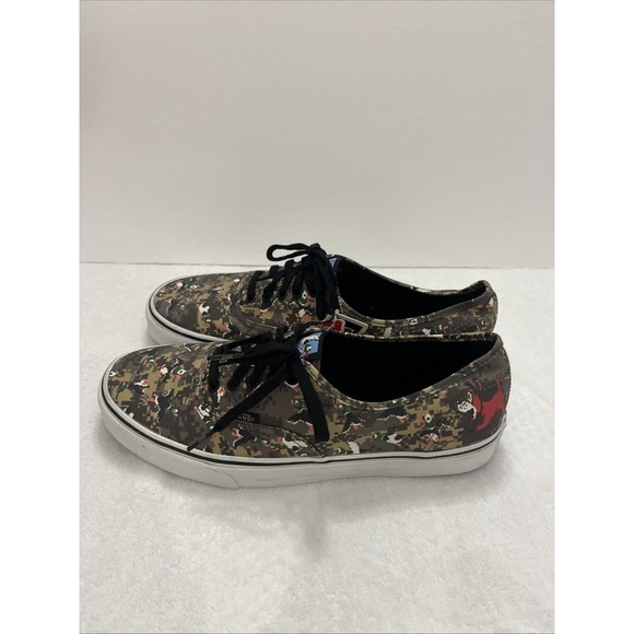 Nintendo x Vans Authentic Duck Hunt NES Retro Classic (New) (2016) Mens Size 12 main image 9